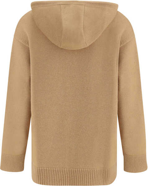 Pulovere Max Mara Liana Sweater in Wool and Cashmere CAMMELLO Femei (BM 19699829) 2