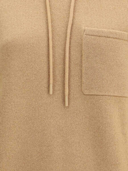 Pulovere Max Mara Liana Sweater in Wool and Cashmere CAMMELLO Femei (BM 19699829) 3