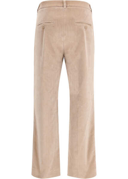 Pantaloni casual Max Mara Marruca Trouser TORTORA Femei (BM 19699844) 2