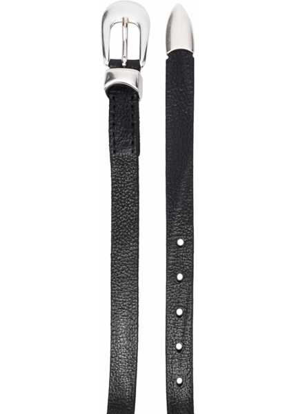 Curele OUR LEGACY Leather Belt BLACK Barbati (BM 19699862) 2