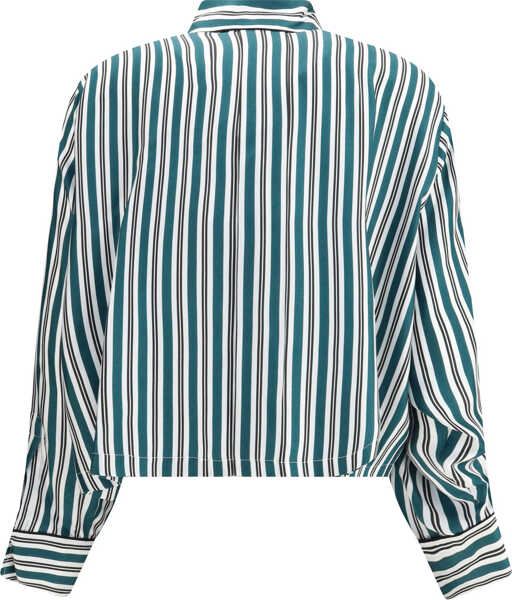 Camasi casual Max Mara Brama silk Shirt VERDE SCURO Femei (BM 19699865) 2