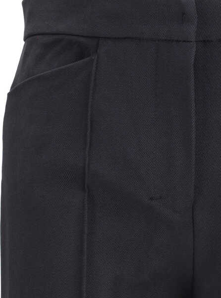 Pantaloni casual S MAXMARA Zaffiro Pants NERO Femei (BM 19699868) 3