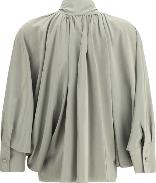 Bluze Max Mara Leonida silk Blouse VERDE SALVIA Femei (BM 19699937) 2