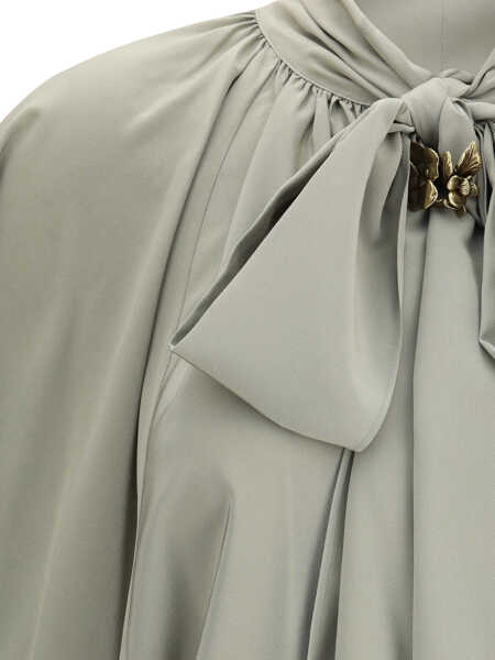 Bluze Max Mara Leonida silk Blouse VERDE SALVIA Femei (BM 19699937) 3