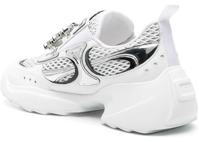 Sneakers Roger Vivier Viv On The Run Sneakers WHITE Femei (BM 19700243) 3