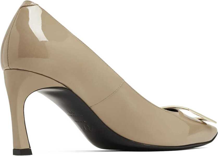 Pantofi cu toc Roger Vivier Belle Vivier Trompette Pumps BEIGE Femei (BM 19700246) 3