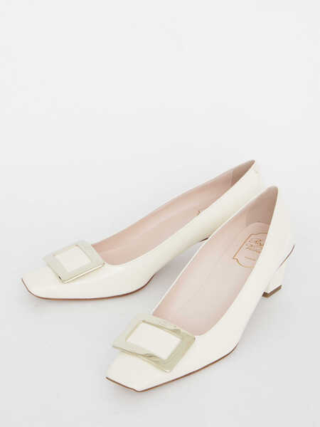Pantofi cu toc Roger Vivier Belle Vivier Pumps CREAM Femei (BM 19700252) 5