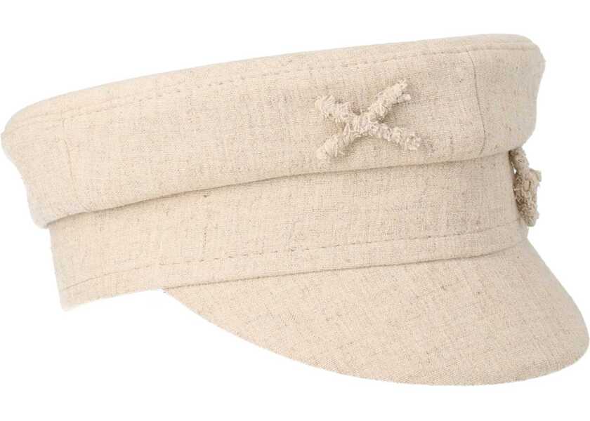 Palarii RUSLAN BAGINSKIY Baker Boy Hat BEIGE Femei (BM 19700264) 3