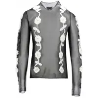 Topuri Ganni Dama - Bluze Ganni Tops In Mesh BLACK Femei (BM 19700279) - B-mall.ro