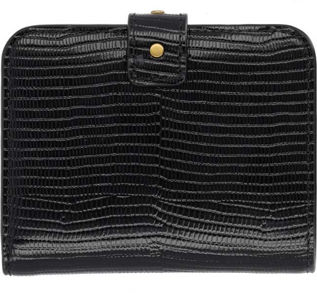 Portofele Isabel Marant Maro Wallet With Logo BLACK Femei (BM 19700327) 2