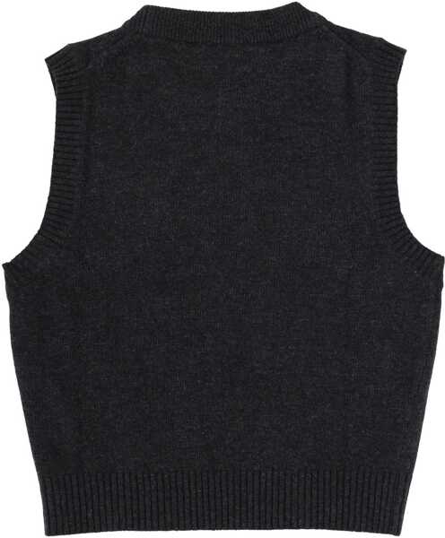 Veste casual Ganni Wool Jersey. CHARCOAL Femei (BM 19700342) 2