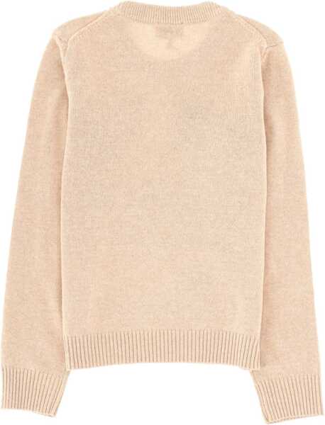 Pulovere casual Ganni Wool Jersey. BEIGE Femei (BM 19700372) 2