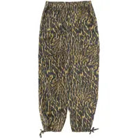 Pantaloni casual Cargo Pants "Leopard" Femei