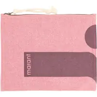 Genti mini "Netia" Clutch Bag With Logo Femei