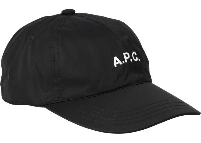 Sepci A.P.C. Baseball Cap With Logo BLACK Barbati (BM 19700417) 2