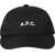 A.P.C. Baseball Cap With Logo BLACK
