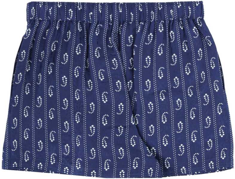 Pantaloni scurti Tory Burch Shorts Camp BLUE Femei (BM 19700426) 2