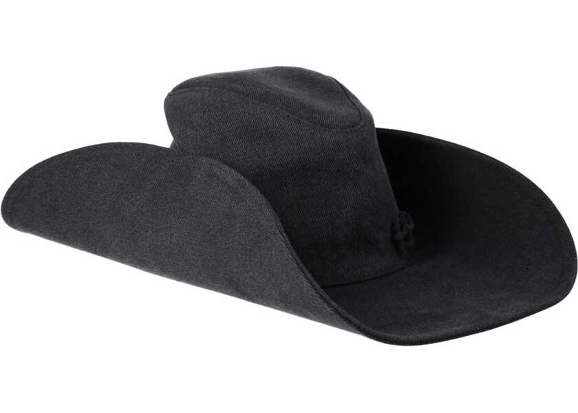 Palarii RUSLAN BAGINSKIY Cowboy Hat With Logo BLACK Femei (BM 19700453) 2