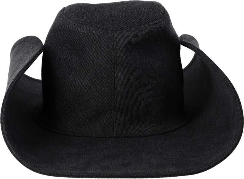 Palarii RUSLAN BAGINSKIY Cowboy Hat With Logo BLACK Femei (BM 19700453) 3