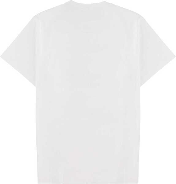Tricouri Ganni Western Boot T-Shirt WHITE Femei (BM 19700495) 2