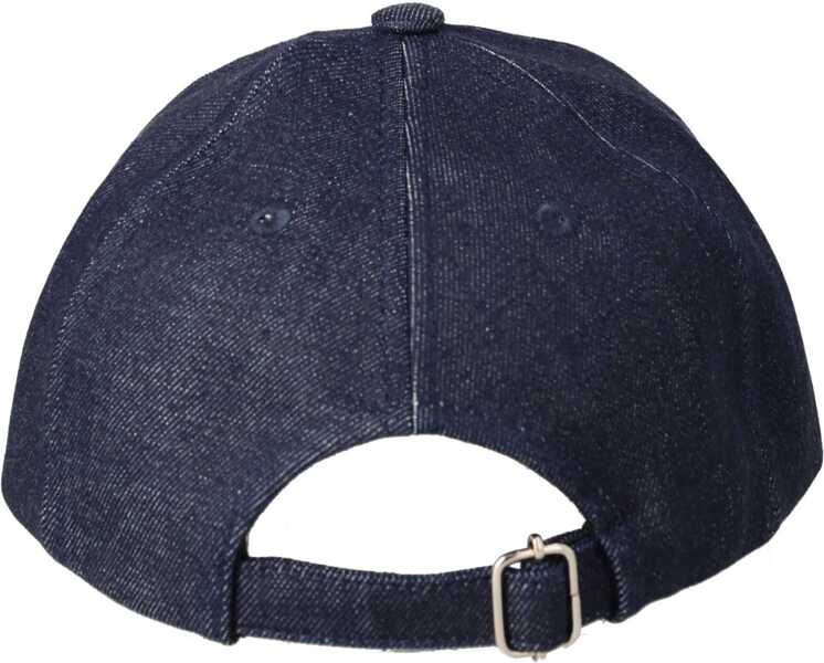 Sepci A.P.C. Baseball Cap With Logo BLUE Barbati (BM 19700501) 3