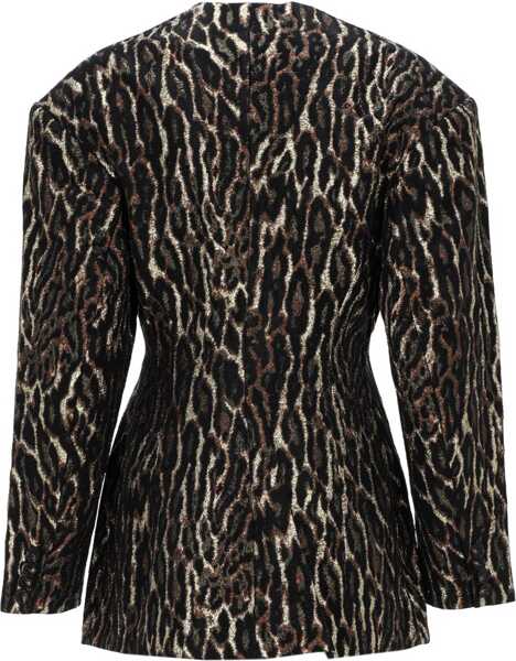 Sacouri Ganni Animal Print Blazer ANIMALIER Femei (BM 19700519) 2