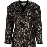 Sacouri Animal Print Blazer Femei