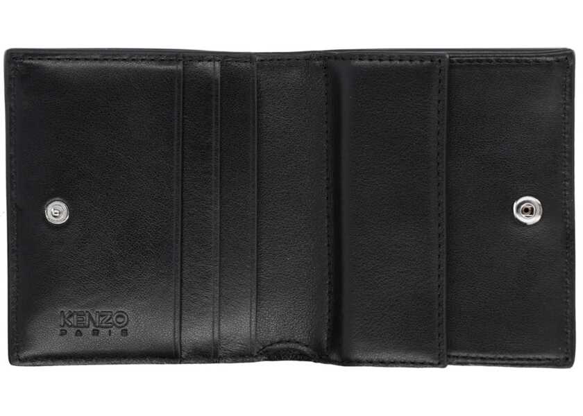 Portofele Kenzo Kenzo Wild Tiger Mini Wallet BLACK Barbati (BM 19700543) 3