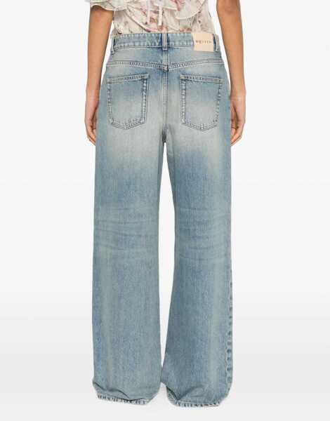 Blugi skinny Alexander McQueen Wide Leg Jeans DENIM Femei (BM 19700567) 4