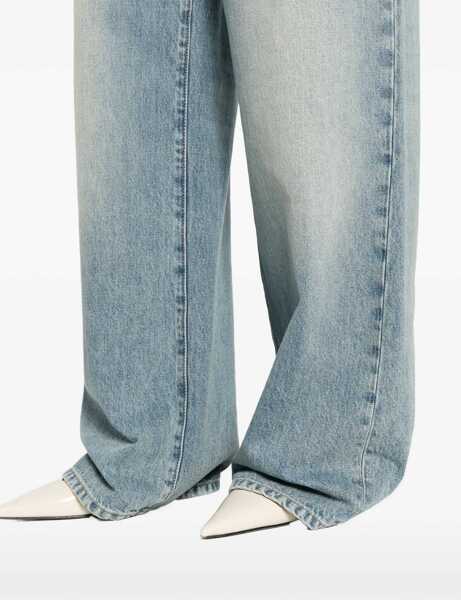 Blugi skinny Alexander McQueen Wide Leg Jeans DENIM Femei (BM 19700567) 5