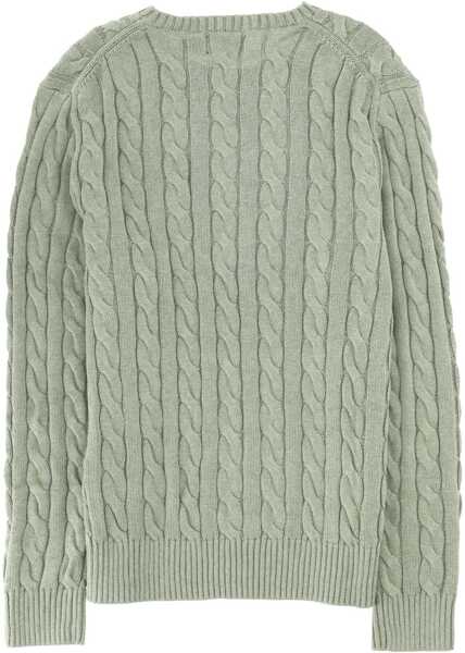 Pulovere casual Ralph Lauren Cable Knit With Logo GREEN Barbati (BM 19700570) 2