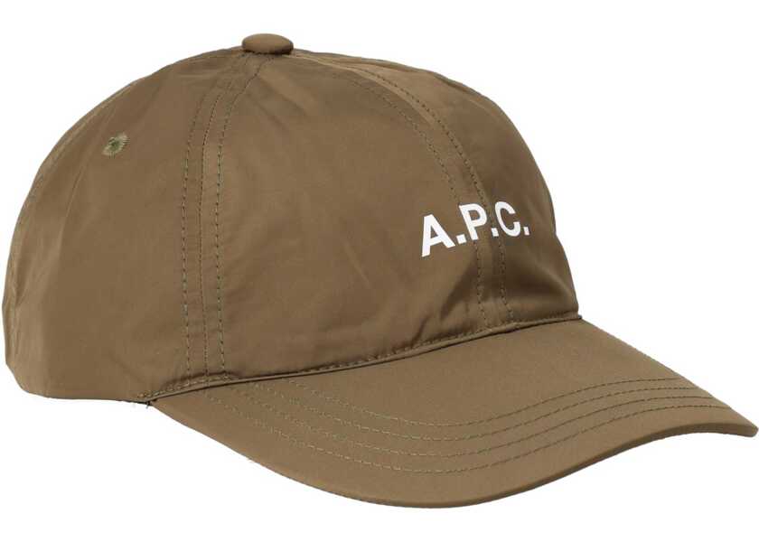 Sepci A.P.C. Baseball Cap With Logo BROWN Barbati (BM 19700579) 2