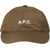 A.P.C. Baseball Cap With Logo BROWN