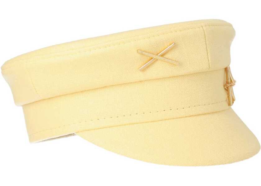 Palarii RUSLAN BAGINSKIY Baker Boy Hat YELLOW Femei (BM 19700594) 3