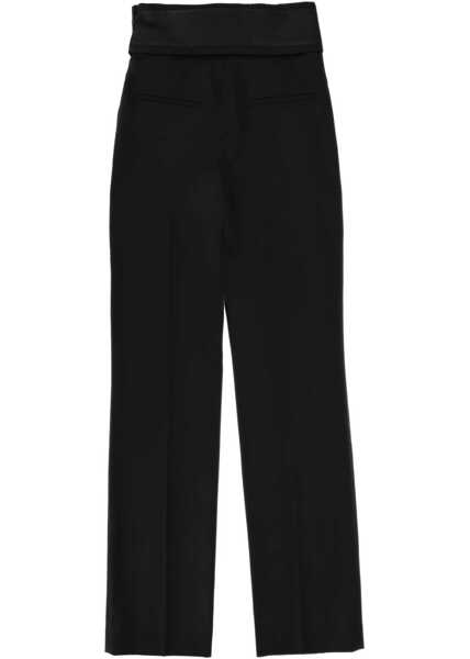 Pantaloni Alexander McQueen Wool Tailored Pants BLACK Femei (BM 19700615) 2