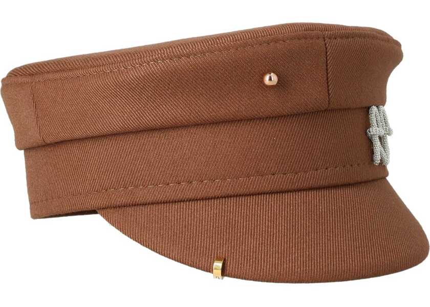 Palarii RUSLAN BAGINSKIY Baker Boy Hat BROWN Femei (BM 19700618) 3