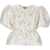 Ganni Top "Peplum" IVORY