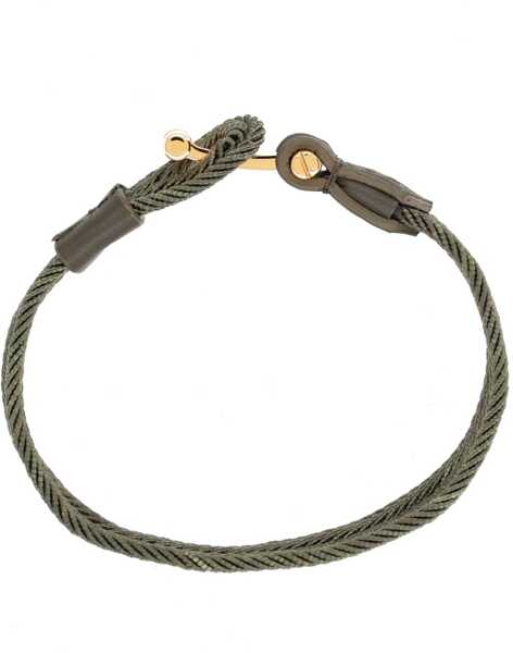 Bratari Tom Ford Braided Bracelet GREEN Barbati (BM 19700645) 3