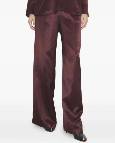 Pantaloni Tory Burch Tailored Pants BORDEAUX Femei (BM 19700660) 4