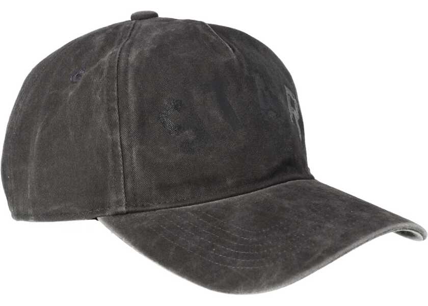 Sepci Golden Goose Cotton Baseball Cap BLACK Barbati (BM 19700663) 2