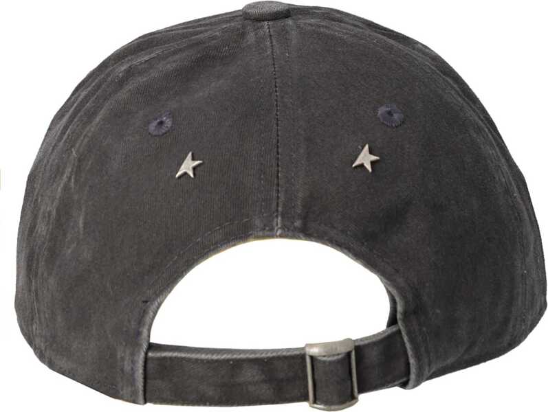 Sepci Golden Goose Cotton Baseball Cap BLACK Barbati (BM 19700663) 3