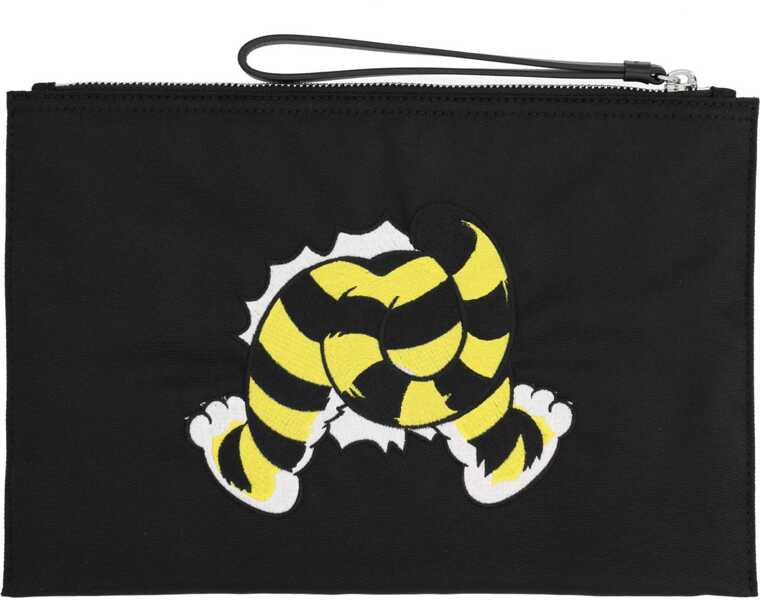 Portofele Kenzo Kenzo Wild Tiger Clutch Bag BLACK Barbati (BM 19700672) 2
