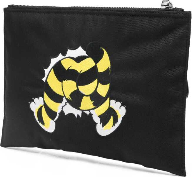 Portofele Kenzo Kenzo Wild Tiger Clutch Bag BLACK Barbati (BM 19700672) 3