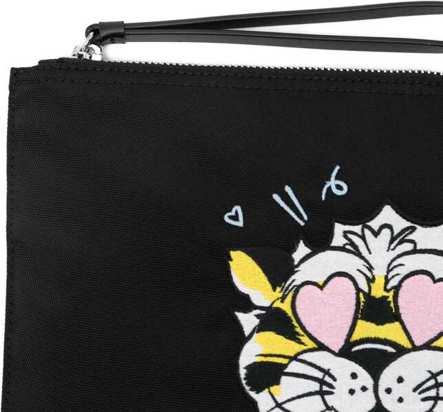 Portofele Kenzo Kenzo Wild Tiger Clutch Bag BLACK Barbati (BM 19700672) 4