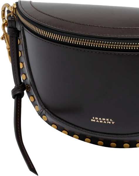 Genti de mana Isabel Marant Pouch Skano BROWN Femei (BM 19700681) 4