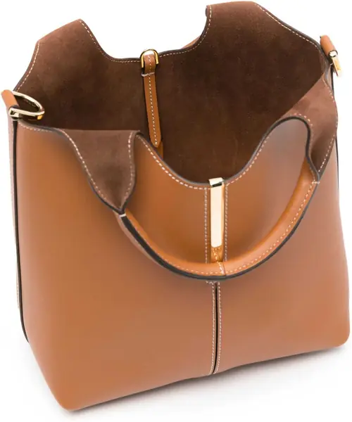 Genti de mana TODS Mini Shopping Bag BROWN Femei (BM 19701026) 5