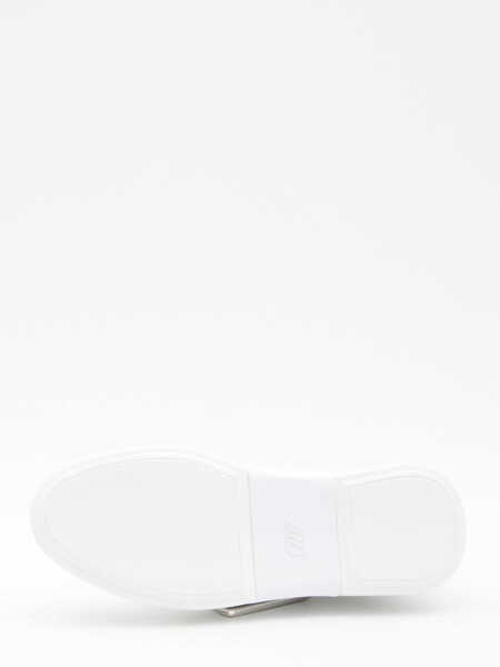 Sneakers Roger Vivier Leather Viv Skate Sneakers WHITE Femei (BM 19701032) 4