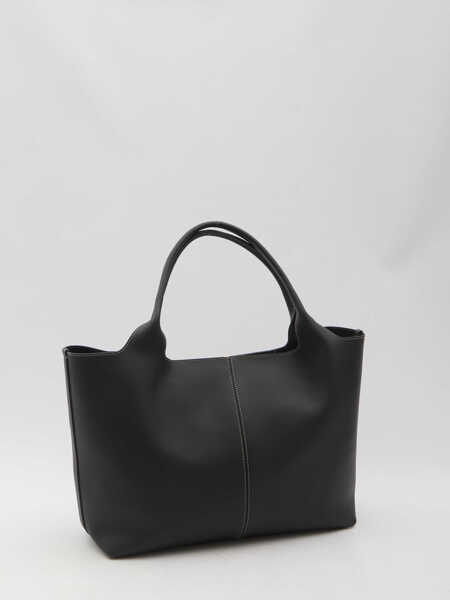 Genti de mana TODS Shopping Bag Medium BLACK Femei (BM 19701038) 2