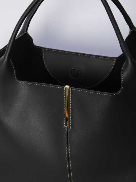 Genti de mana TODS Shopping Bag Medium BLACK Femei (BM 19701038) 4