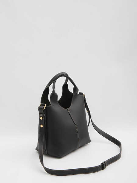 Genti de mana TODS Mini Bar Tote Bag BLACK Femei (BM 19701041) 2